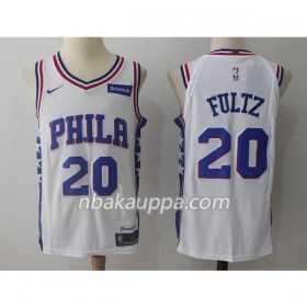 Philadelphia 76ers Markelle Fultz 20 Nike 2017-18 Valkoinen Pelipaidat Swingman - Miesten